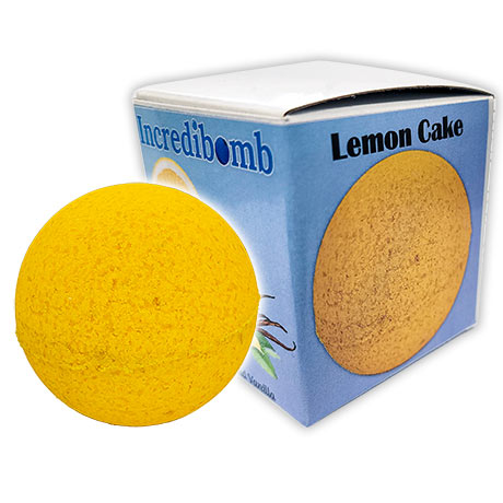 Lemon Cake Bath Bomb
